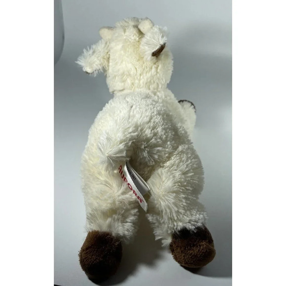 Aurora Lana The Lamb Mini Flopsie Fluffy Plush Stuffed Animal 9” 2016 - Picture 3 of 6